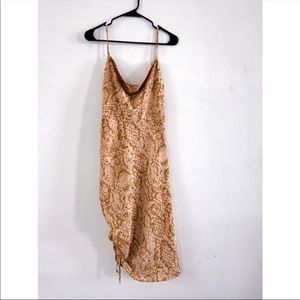 Snakeskin Slip Dress!!